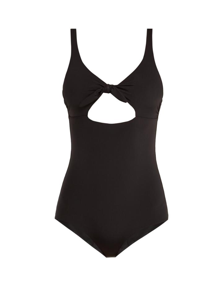 Mara Hoffman Adeline Bow Cut-out Swimsuit