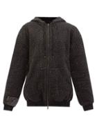By Walid - Hayden Upcycled Cotton And Wool-blend Jacket - Womens - Indigo
