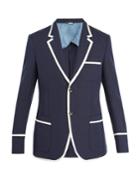 Gucci Contrast-trim Cotton-blend Jacket