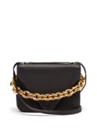 Ladies Bags Bottega Veneta - Mount Small Leather Shoulder Bag - Womens - Black