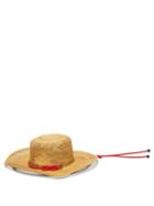 Matchesfashion.com Sensi Studio - Calado Cord Trimmed Straw Boater Hat - Womens - Beige