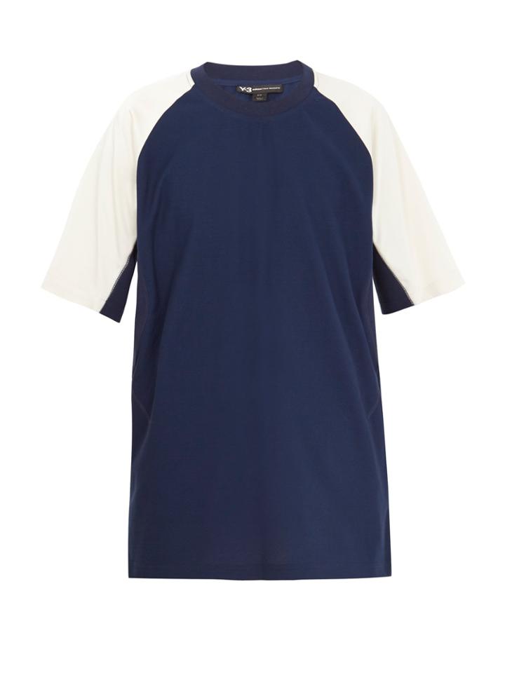 Y-3 Graphic-print Cotton T-shirt