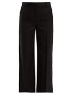The Row Ina Straight-leg Wool-crepe Trousers