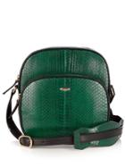 F.e.v. By Francesca E. Versace Bon Bon Snakeskin Cross-body Bag