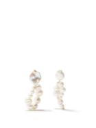 Anita Berisha - Oyster Baroque Pearl & 14kt Gold-plated Earrings - Womens - Pearl