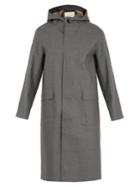 Mackintosh Bonded-wool Hooded Trench Coat