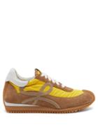 Matchesfashion.com Loewe - Flow Runner Shell And Suede Trainers - Womens - Tan Multi