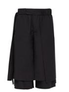 Matchesfashion.com Craig Green - Layered Cotton Poplin Shorts - Mens - Black
