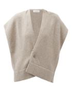 Extreme Cashmere - No.228 East Stretch-cashmere Cardigan - Womens - Light Grey