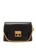 Matchesfashion.com Givenchy - Gv3 Small Suede And Leather Cross Body Bag - Womens - Black Grey