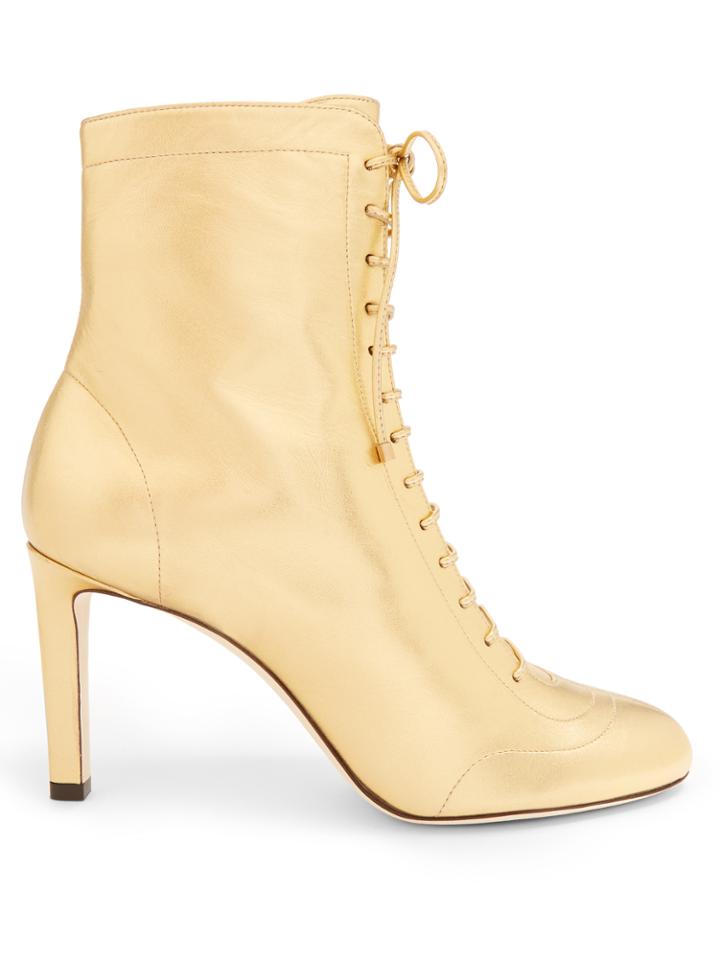 Jimmy Choo Daize Lace-up Leather Ankle Boots