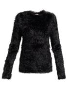 Matchesfashion.com Balenciaga - Fluffy Sweater - Womens - Black