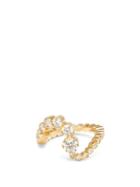 Matchesfashion.com Sophie Bille Brahe - Grand Ocean Ensemble Diamond & 18kt Gold Ring - Womens - Yellow Gold