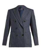 Matchesfashion.com Max Mara - Oliato Jacket - Womens - Blue