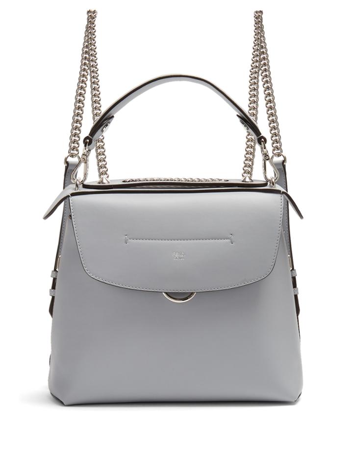 Fendi Back To School Leather Backpack