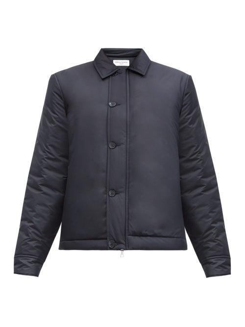 Matchesfashion.com Officine Gnrale - Samuel Point-collar Padded Jacket - Mens - Navy