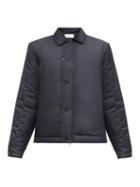 Matchesfashion.com Officine Gnrale - Samuel Point-collar Padded Jacket - Mens - Navy