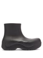 Matchesfashion.com Bottega Veneta - Bv Puddle Biodegradable-rubber Ankle Boots - Mens - Black
