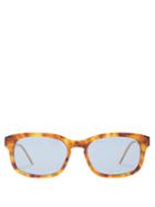 Matchesfashion.com Gucci - Rectangular Tortoiseshell-acetate Sunglasses - Mens - Tortoiseshell