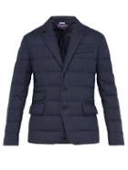 Matchesfashion.com Ralph Lauren Purple Label - Windheim Single Breasted Quilted Coat - Mens - Navy