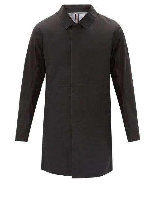 Matchesfashion.com Veilance - Partition Zipped Technical Coat - Mens - Black