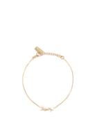 Saint Laurent - Logo Chain Bracelet - Womens - Gold