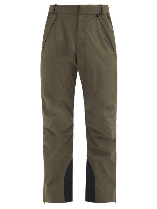 Matchesfashion.com Moncler Grenoble - Zipped-ankle Ski Trousers - Mens - Dark Olive