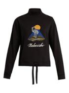 Maharishi Hanafuda Logo-embroidered Cotton Sweatshirt