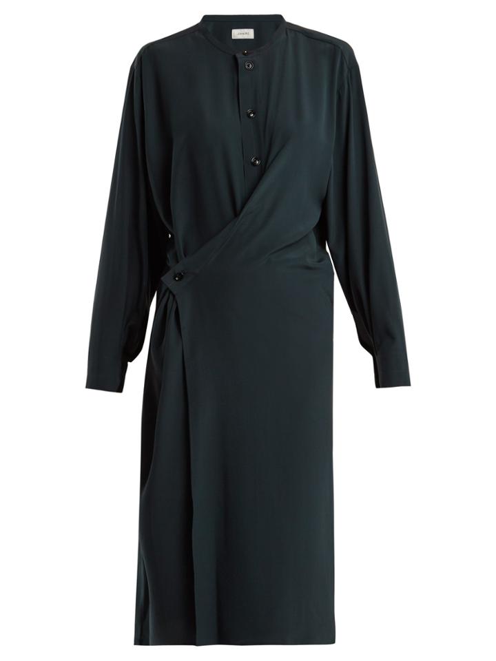 Lemaire Twisted-front Silk Dress
