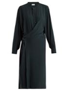 Lemaire Twisted-front Silk Dress
