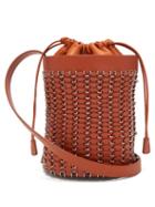 Matchesfashion.com Paco Rabanne - Leather Bucket Bag - Womens - Tan