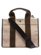 Rue De Verneuil - Traveller Medium Cotton-canvas Tote Bag - Womens - Beige