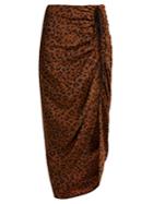 Diane Von Furstenberg Heyford Printed Silk Skirt
