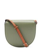 Matchesfashion.com Loewe - Heel Small Leather Cross-body Bag - Womens - Green Multi