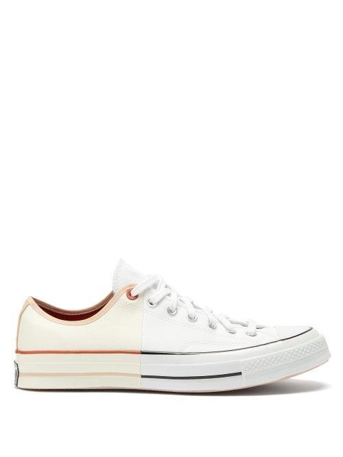 Matchesfashion.com Converse - Chuck 70 Two-tone Canvas Trainers - Mens - White