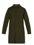Matchesfashion.com A.p.c. - Alex Point Collar Raincoat - Mens - Green