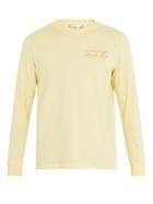 Martine Rose Logo-print Long-sleeved Cotton T-shirt