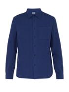 Matchesfashion.com Saturdays Nyc - Perry Cotton Boucl Shirt - Mens - Blue