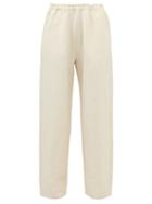 Totme - Linen-blend Trousers - Womens - Beige
