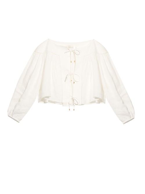 Zimmermann Empire Linear Blouse