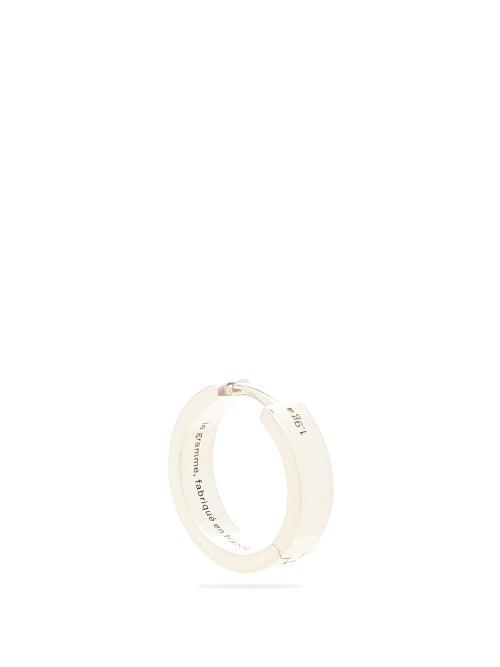 Matchesfashion.com Le Gramme - 1.9g Sterling Silver Earring - Mens - Silver