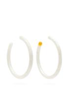 Matchesfashion.com Cult Gaia - Geneva Hoop Earrings - Womens - Pearl