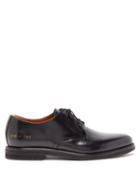 Matchesfashion.com Common Projects - Standard Leather Derby Shoes - Mens - Black