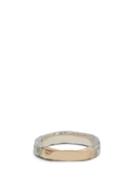Matchesfashion.com Pearls Before Swine - Hammered Sterling Silver And Gold Ring - Mens - Multi
