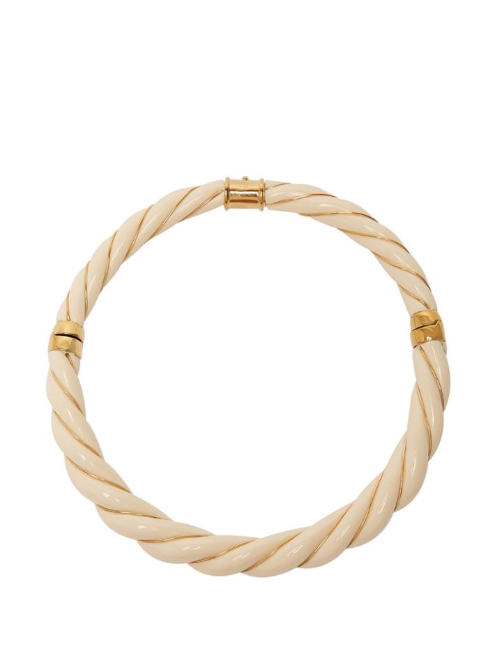 Aurélie Bidermann Diana Enamel Necklace