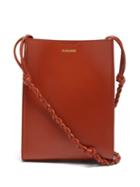 Ladies Bags Jil Sander - Tangle Small Braided-strap Leather Shoulder Bag - Womens - Burgundy