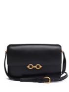 Ladies Bags Saint Laurent - Maillon Medium Leather Shoulder Bag - Womens - Black