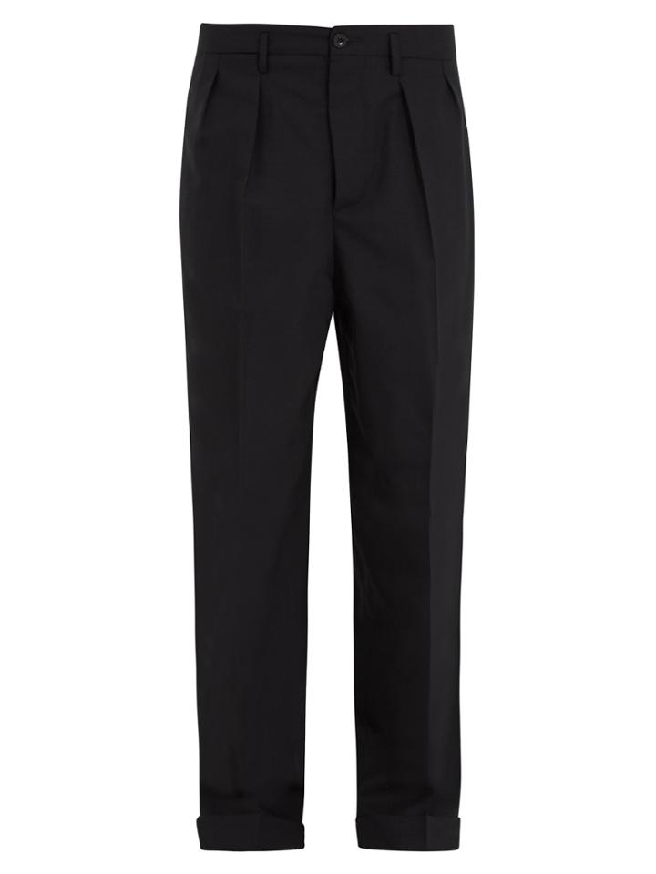 Maison Margiela Straight-leg Wool Trousers