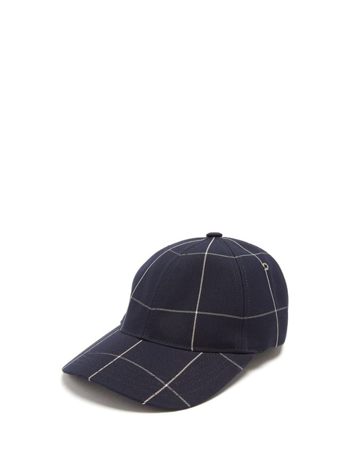 A.p.c. Alex Check-print Cap