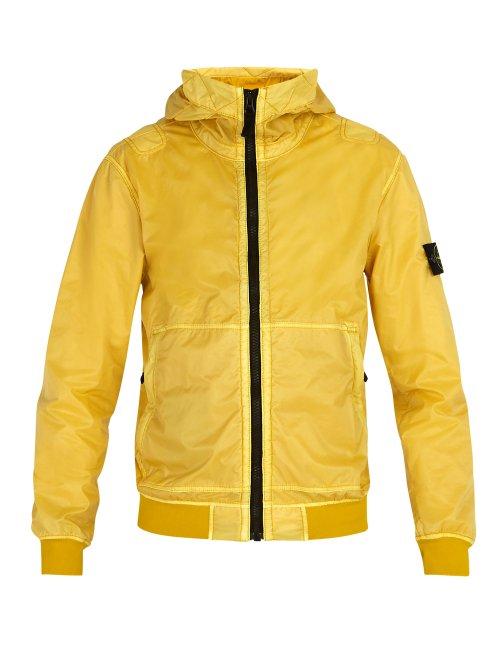 Matchesfashion.com Stone Island - Lightweight Jacket - Mens - Yellow